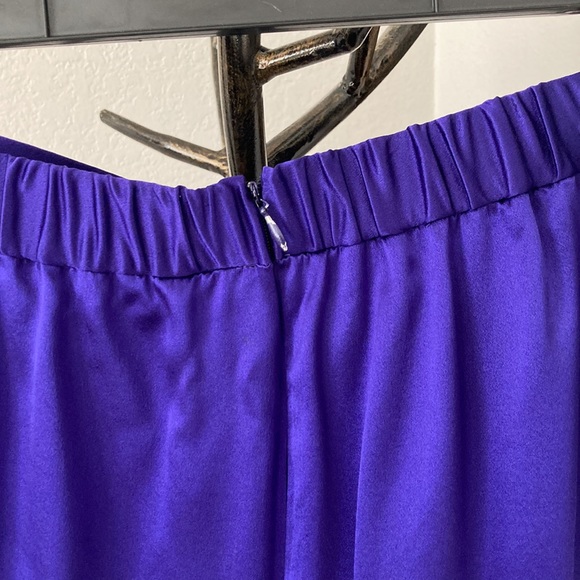 St. John Evening by Marie Gray Silk Pants Size 10 - Picture 7 of 8